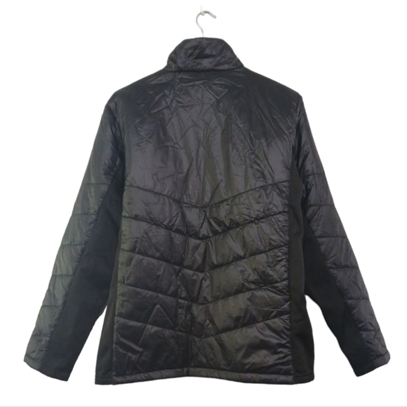 Spyder sz M Black Lightweight Zip Front Quilted Jacket - Picture 2 of 11